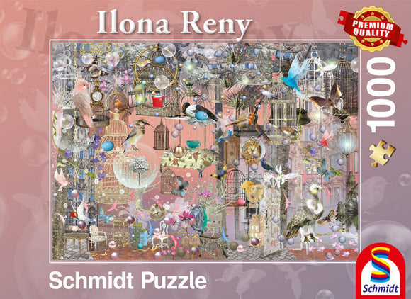 Pink Beauty by Ilona Reny 1000 Piece Puzzle by Schmidt