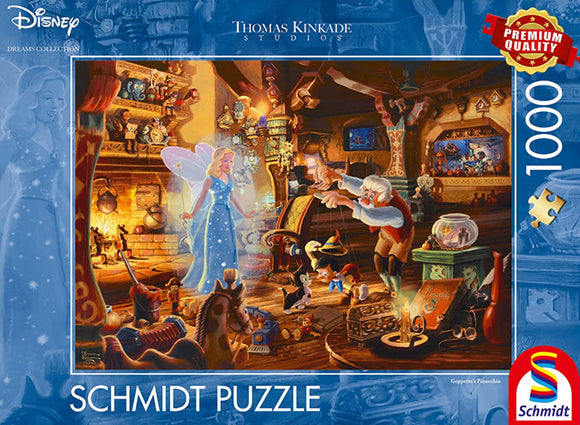 Puzzle Thomas Kinkade: Disney - Pocahontas, 1 000 pieces