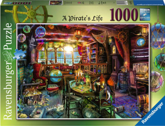 A Pirates Life by Aimee Stewart 1000 Piece Puzzle by Ravensburger