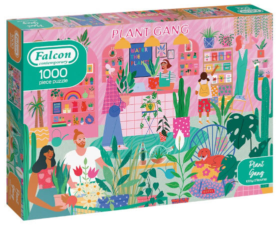 Plant Gang 1000 Piece Puzzle by Falcon