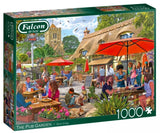 The Pub Garden by Steve Crisp 1000 Piece Puzzle by Falcon