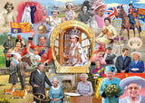 Queen Elizabeth II 1000 Piece Commemorative Puzzle by Gibsons