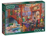 The Quilt Shop 1000 Piece Puzzle by Falcon