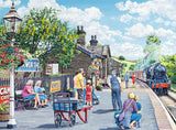 Railway Heritage No.1 2x 500pc (Corfe Station & Oakworth Station) Puzzles by Ravensburger