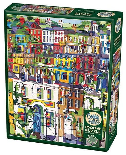 Thru Swirly Railings 1000 Piece Puzzle by Cobble Hill