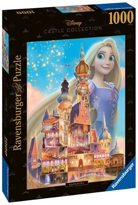 Disney Rapunzel Castle Disney Castle Series 1000 Puzzle by Ravensburger