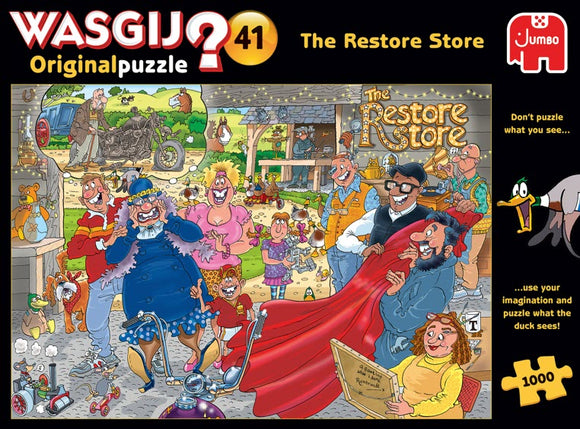 Wasgij Original 41 The Restore Store 1000 Piece Puzzle – Hampton