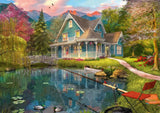 Dominic Davison Lakeside Retirement Home 1000 Piece Puzzle by Schmidt