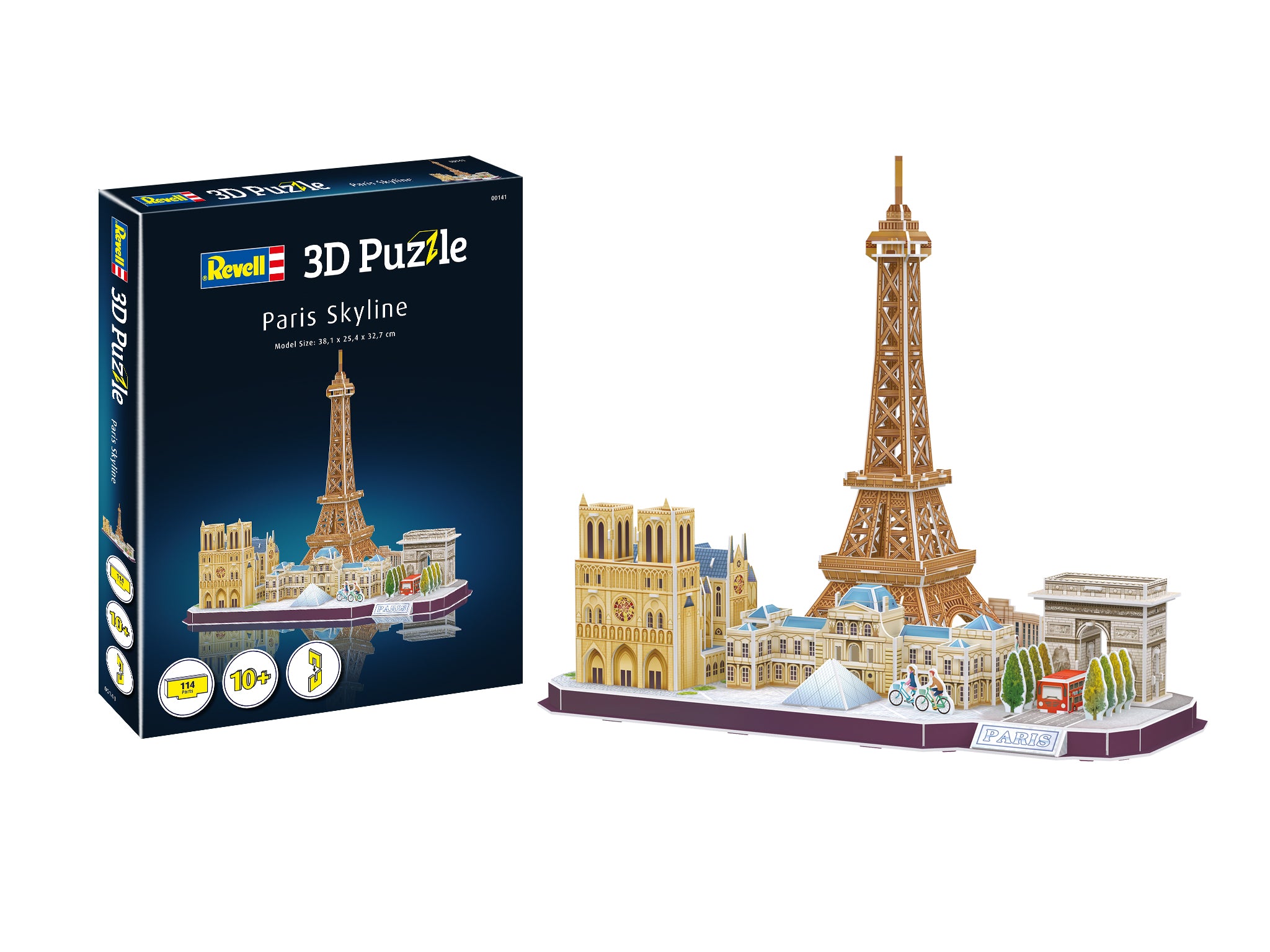 Paris Skyline Revell 3D Puzzle – Hampton Hobbies and Games
