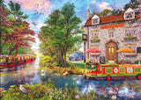 Riverside Inn by Dominic Davison 1000 Piece Puzzle By Gibsons