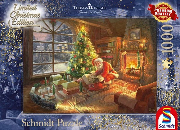 Thomas Kinkade: Santa’s Special Delivery 1000 Piece Puzzle by Schmidt