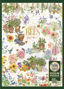 Save the Bees 1000 Piece Puzzle by Cobble Hill