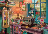 My Haven No 4, The Sewing Shed 1000 Piece Puzzle by Ravensburger