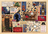 Sherlock Holmes-Book Club 1000 Piece Puzzle By Gibsons