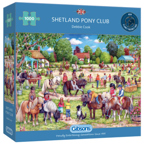 Shetland Pony Club 1000 Piece Puzzle By Gibsons