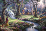 Thomas Kinkade – Disney: Snow White Discovers The Cottage 1000 Piece Puzzle by Schmidt