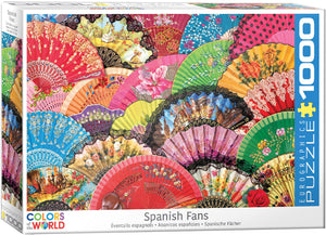 Spanish Fans 1000 Piece Puzzle by Eurographics