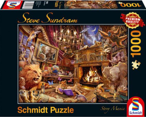 Steve Sundram Story Mania 1000 Piece Puzzle by Schmidt