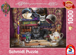 Story time with Cats by Brigid Ashwood 1000 Piece Puzzle by Schmidt