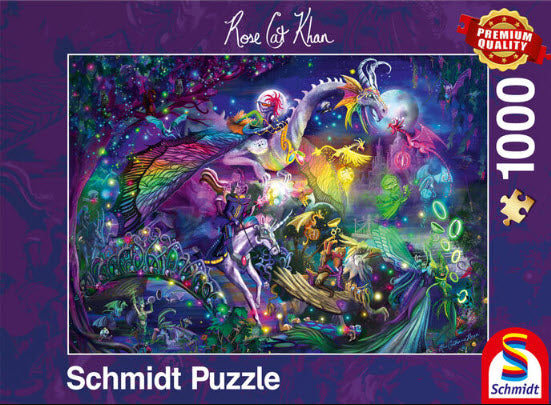 Summer Night Circus by Rose Cat Khan 1000 Piece Puzzle by Schmidt
