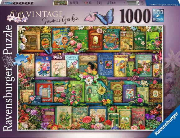 Vintage Summer Garden by Aimee Stewart 1000 Piece Puzzle by Ravensburger