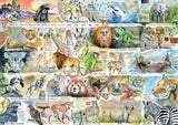 Sun Bears and Sloths by Val Goldfinch 1000 Piece Puzzle by Gibsons