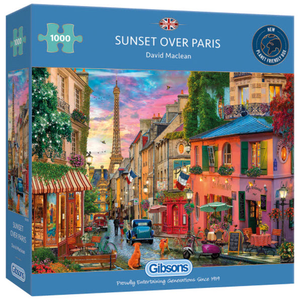 RAVENSBURGER PUZZLE 2000 pieces PARIS SUNSET, 100% complete