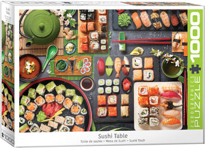 Sushi Table 1000 Piece Puzzle by Eurographics