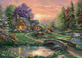 Sweetheart Retreat by Thomas Kinkade 1000 Piece Puzzle by Schmidt