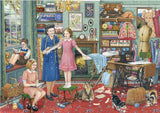 The Dressmaker by Fiona Osbaldstone 1000 Piece Puzzle by Falcon