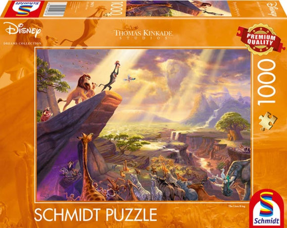 Thomas Kinkade – Disney: The Lion King 1000 Piece Puzzle by Schmidt