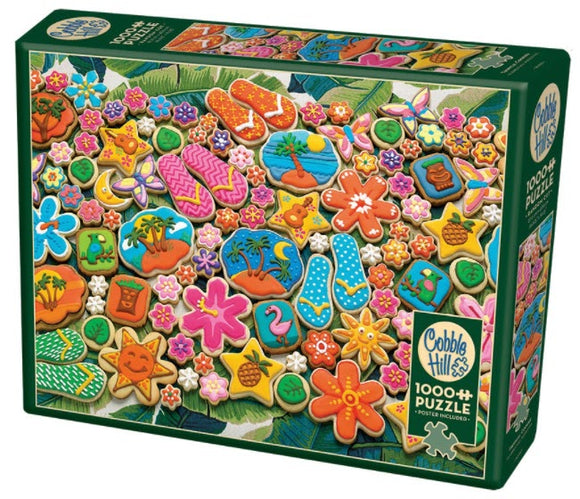 Tropical Cookies 1000 Piece Puzzle by Cobble Hill