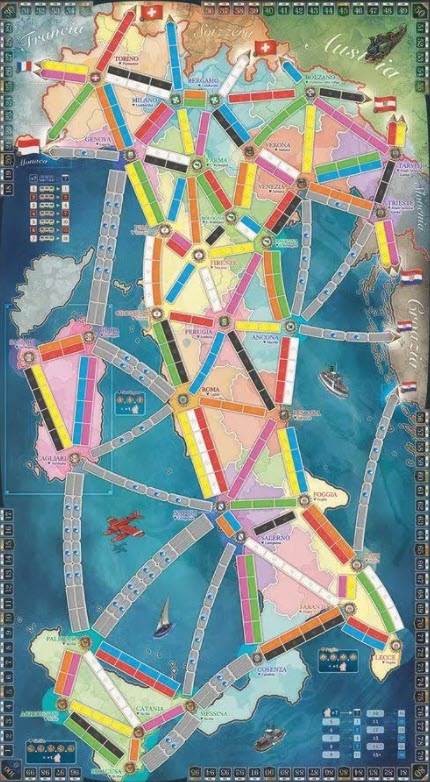 Ticket to Ride: Japan & Italy - Map Collection Volume 7 (Expansion)