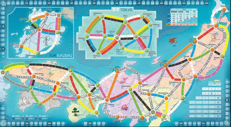Ticket to Ride: Japan & Italy - Map Collection Volume 7 (Expansion)