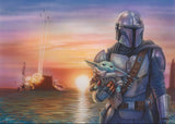 Thomas Kinkade-Star Wars The Mandalorian™-A New Direction 1000 Piece Puzzle by Schmidt