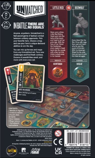 Unmatched – Beowulf vs Little Red Riding Hood