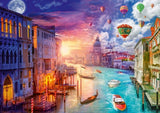 Venice by Lars Stewart Night & Day 1000 Piece Puzzle by Schmidt