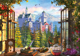 View Of The Fairytale Castle by Dominic Davison 1000 Piece Puzzle by Schmidt