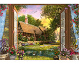 Dominic Davison View Of The Cottage 1000 Piece Puzzle by Schmidt