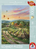 Thomas Kinkade: Peaceful Valley Vineyard 1000 Piece Puzzle by Schmidt