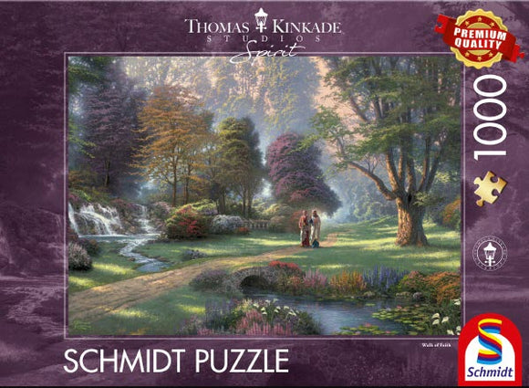 Thomas Kinkade Spirit Series: Walk Of Faith 1000 Piece Puzzle by Schmidt