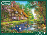 Waterside Cottage by Dominic Davison 1000 Piece Puzzle by Falcon