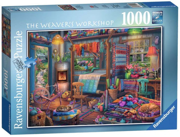 The Weaver's Workshop 1000 Piece Puzzle by Ravensburger