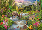 Wild Frontier by Steve Sundram 1000 Piece Puzzle by Schmidt