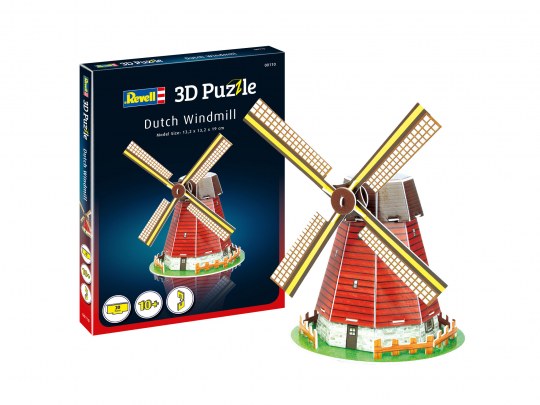 Dutch Windmill Revell 3D Puzzle
