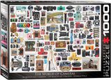 World Of Cameras 1000 Piece Puzzle by Eurographics