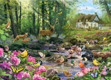 Woodland Glade by Greg Giordano 1000 Piece Puzzle by Gibsons