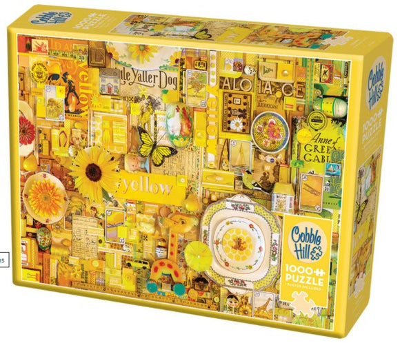 Yellow by Shelley Davies 1000 Piece Puzzle by Cobble Hill